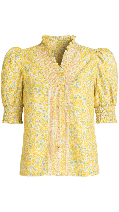 Zuri Top Short Sleeve-Tops/Blouses-Uniquities