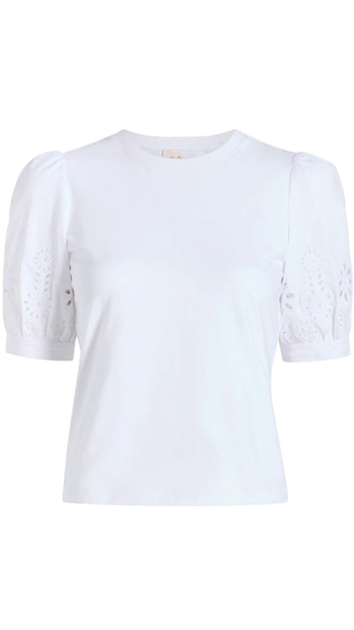Mazie Eyelet Corianna Top-Tops/Blouses-Uniquities
