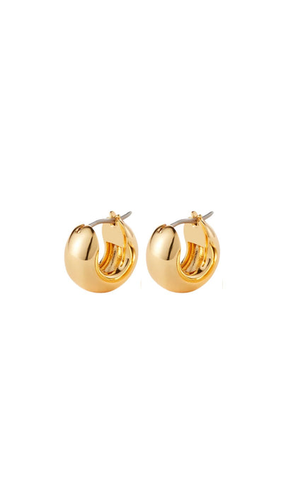 Mini Tome Hoop Earrings-Jewelry-Uniquities