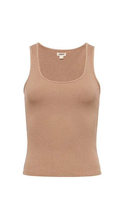 Adira Scoop Neck Tank-Tee Shirts-Uniquities