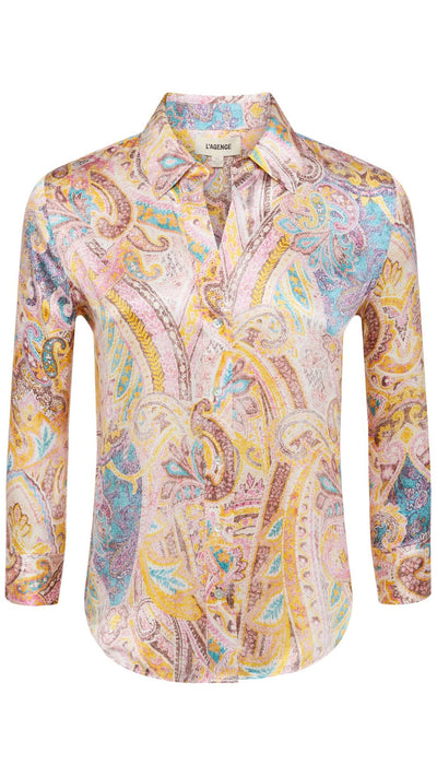 Dani 3/4 Sleeve Blouse-Tops/Blouses-Uniquities