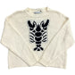 Cropped Lobster Sweater-Sweaters-Uniquities
