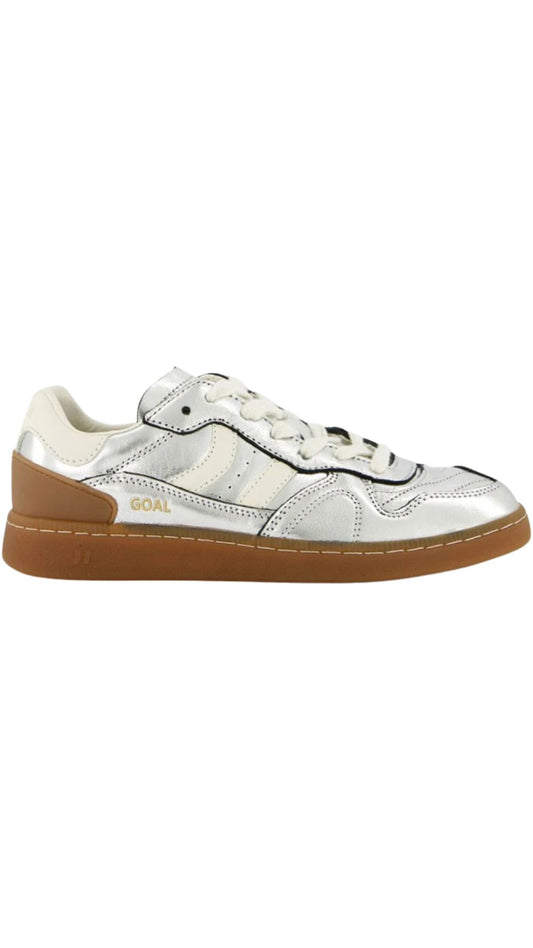 Goal Sneaker Silver Mirror-Shoes-Uniquities