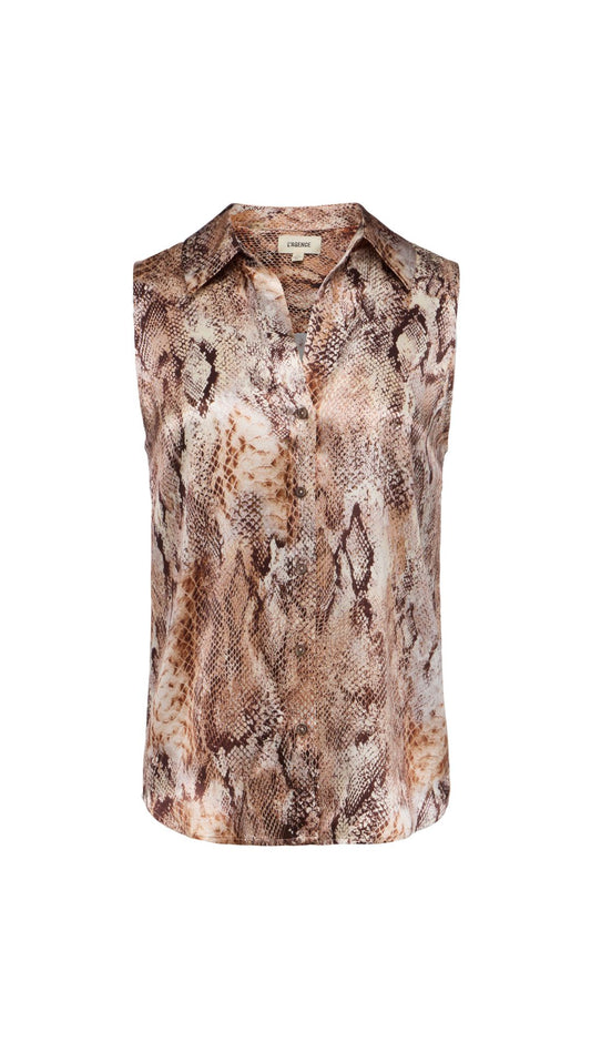 Emmy Sleeveless Blouse-Tops/Blouses-Uniquities