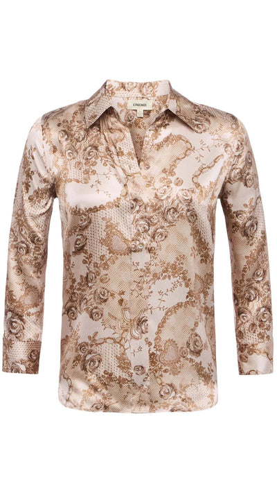 Dani 3/4 Sleeve Blouse-Tops/Blouses-Uniquities