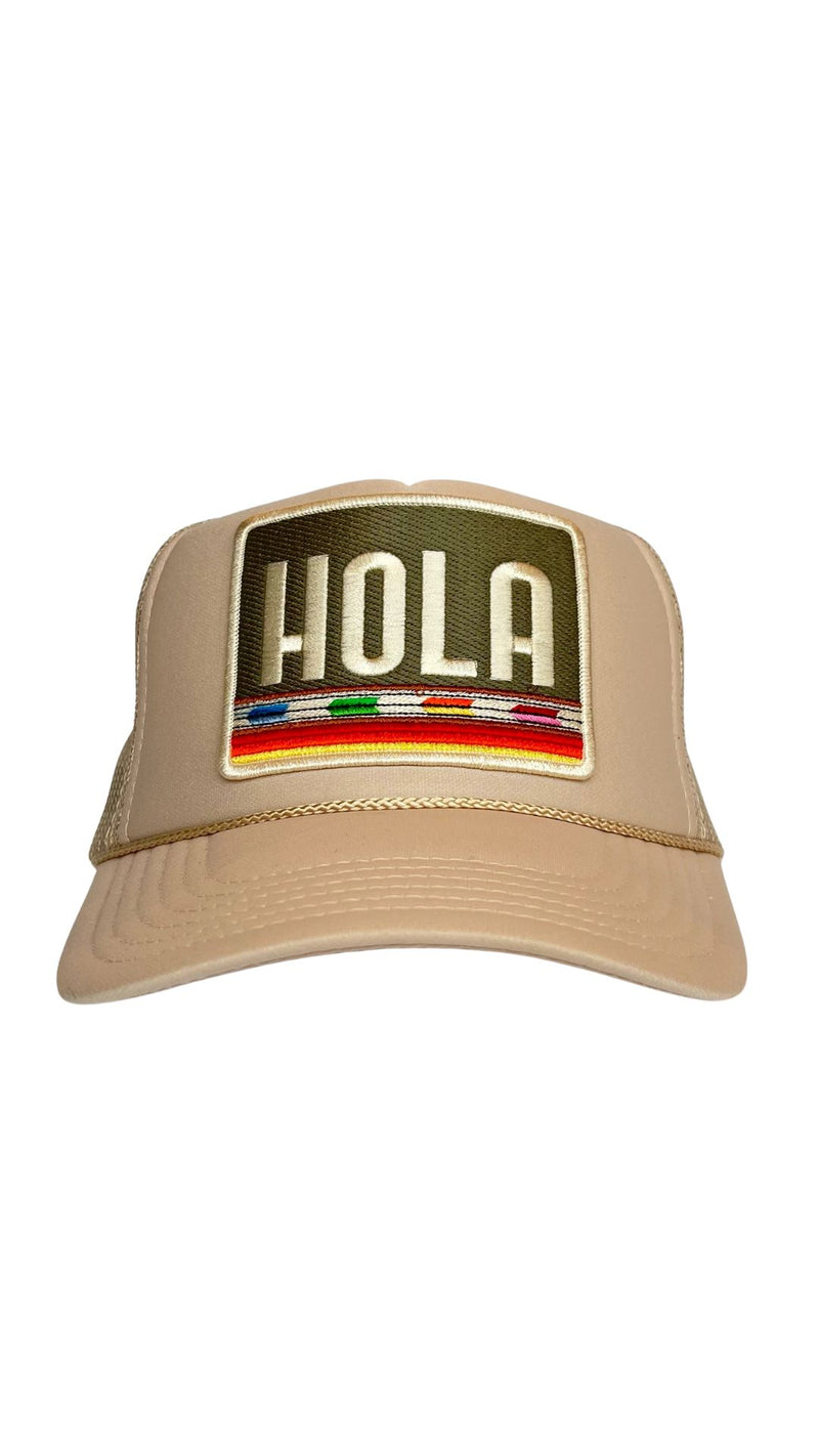Hola Trucker Hat-Accessories-Uniquities