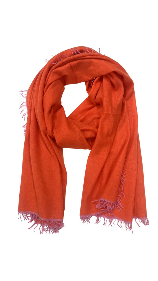 Felted Colorblock Scarf-Accessories-Uniquities