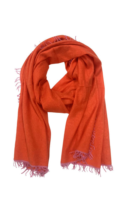 Felted Colorblock Scarf-Accessories-Uniquities