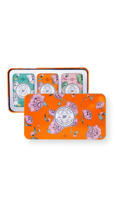 Orange Soap Trio Tin-Home-Uniquities
