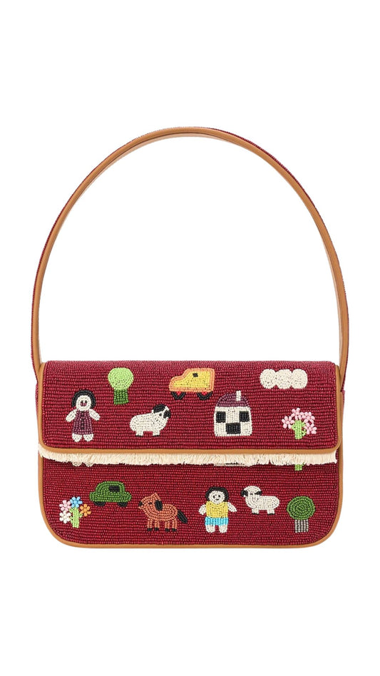 Tommy Beaded Bag-Accessories-Uniquities