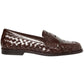 Rachel Woven Leather Loafer-Shoes-Uniquities