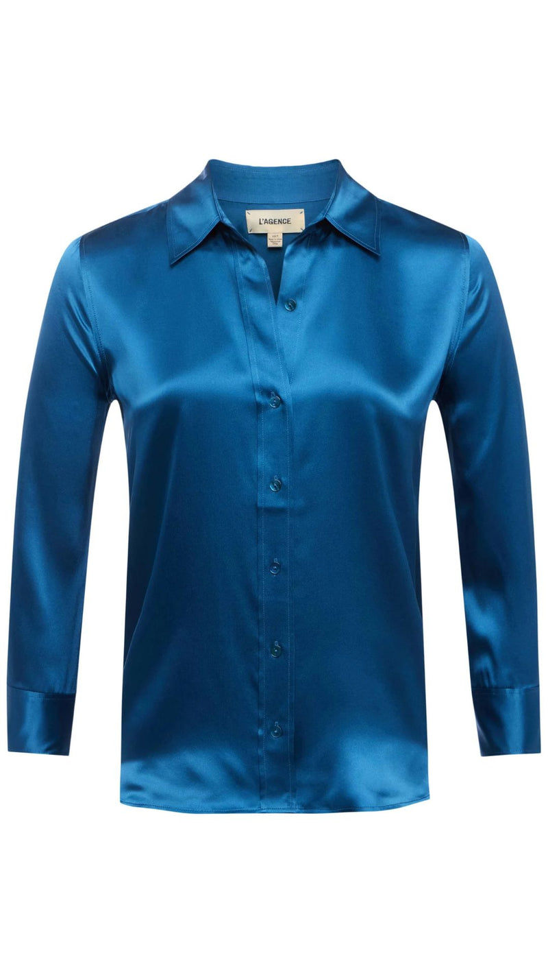 Dani 3/4 Sleeve Blouse-Tops/Blouses-Uniquities