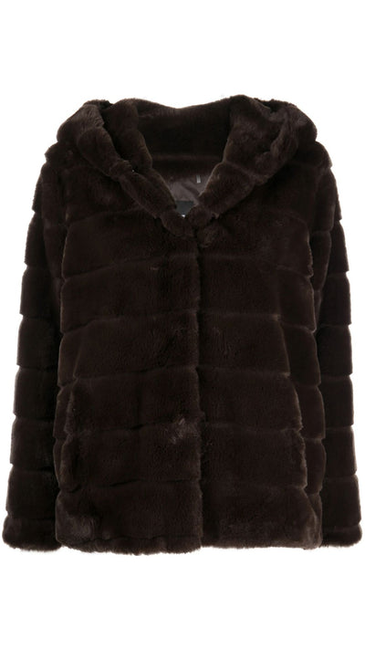 Goldy Hooded Coat-Jackets-Uniquities