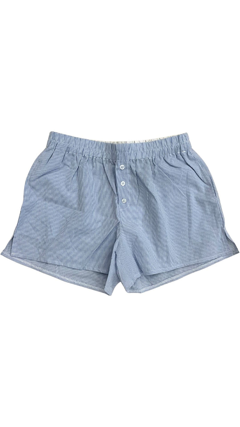 Cotton Plaid Boxer Shorts-Bottoms-Uniquities
