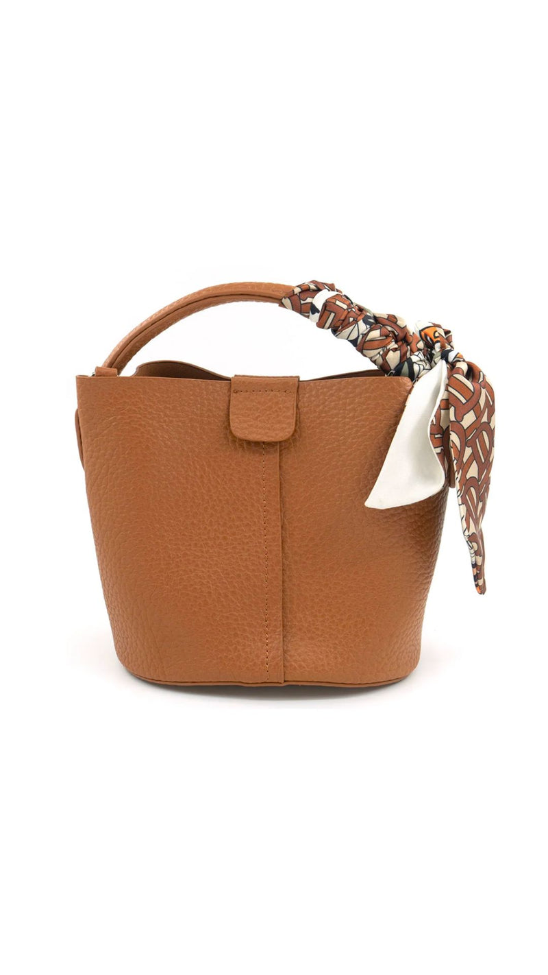 Bailey Scarf Bag Brown-Accessories-Uniquities