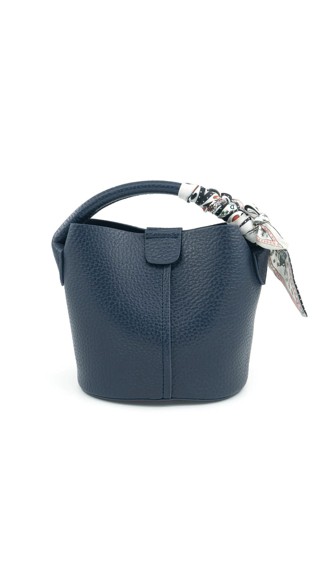 Bailey Scarf Bag Navy-Accessories-Uniquities