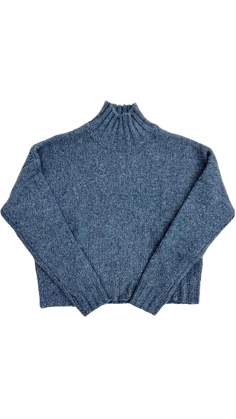 Boxy Chunky Mock-Sweaters-Uniquities