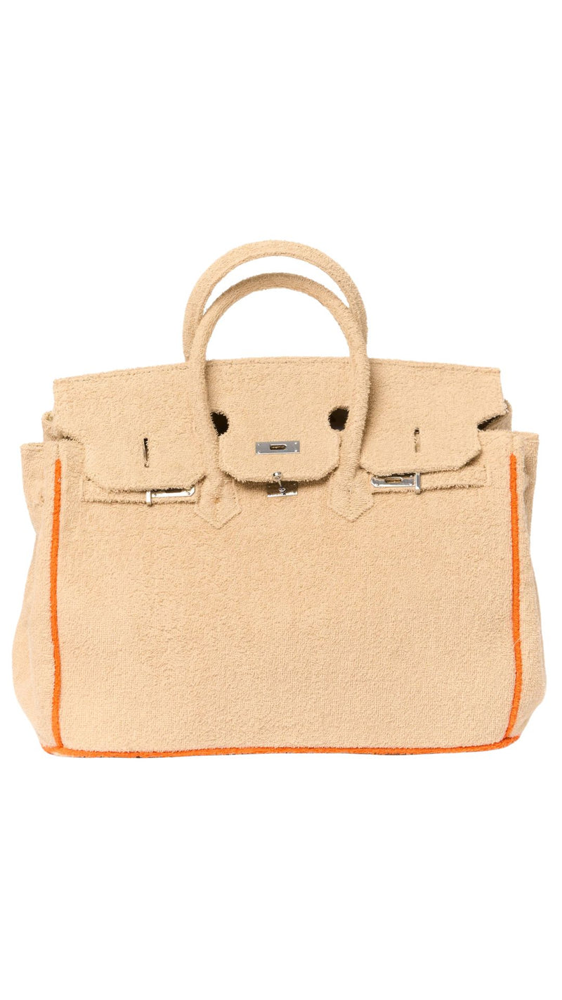 Terry Cloth Tote Bag-Accessories-Uniquities