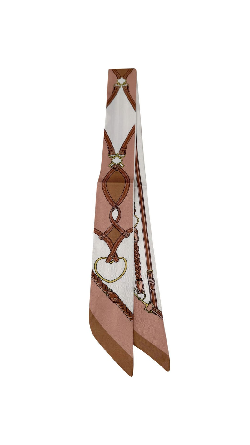 Twilly Scarf Brown-Accessories-Uniquities