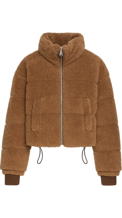 Gemma Sherpa Puffer-Jackets-Uniquities