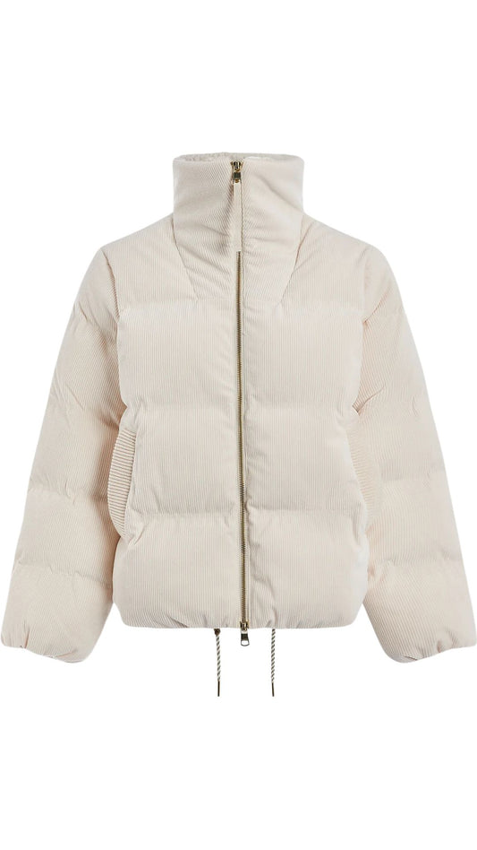 Brackley Cord Puffer Jacket-Jackets-Uniquities