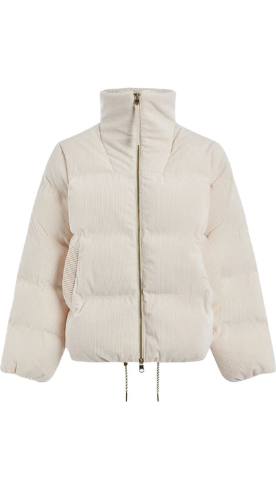Brackley Cord Puffer Jacket-Jackets-Uniquities