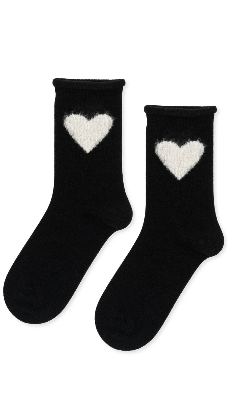 Love Cashmere Crew Sock-Accessories-Uniquities