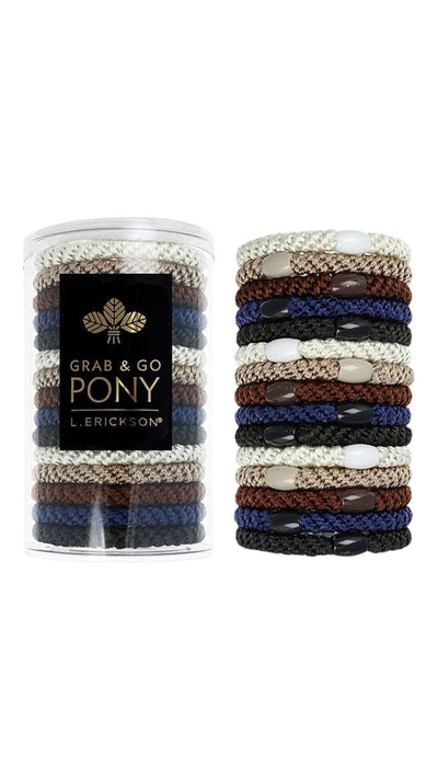 Grab & Go Ponytail Holders Neutral-Accessories-Uniquities