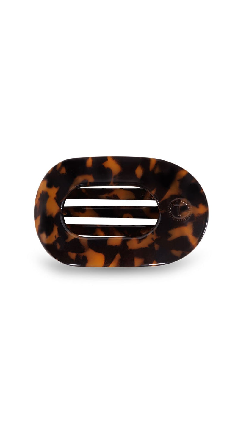 Small Flat Hair Clip Tortoise-Accessories-Uniquities
