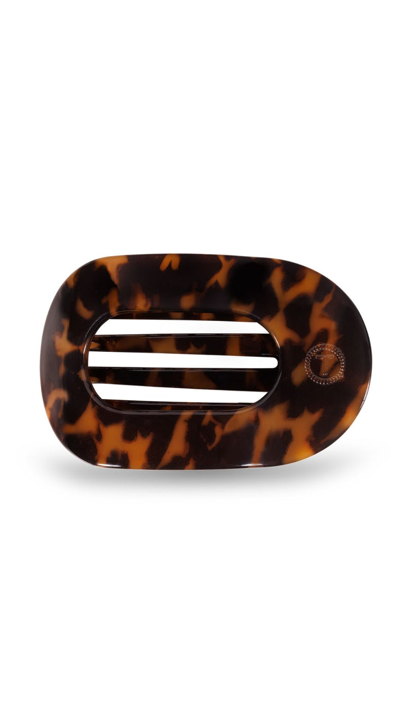 Medium Flat Hair Clip Tortoise-Accessories-Uniquities