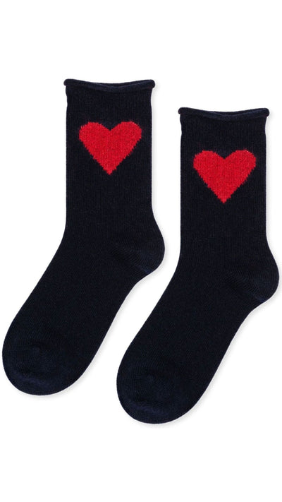 Love Cashmere Crew Sock-Accessories-Uniquities