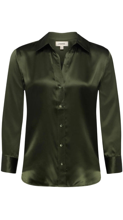 Dani 3/4 Sleeve Blouse-Tops/Blouses-Uniquities