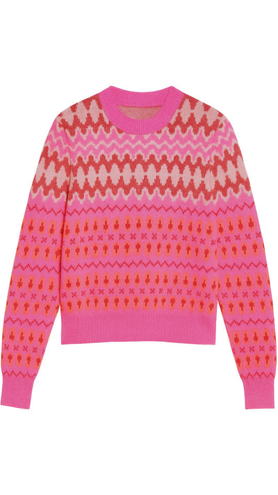 Fairisle Crew-Sweaters-Uniquities