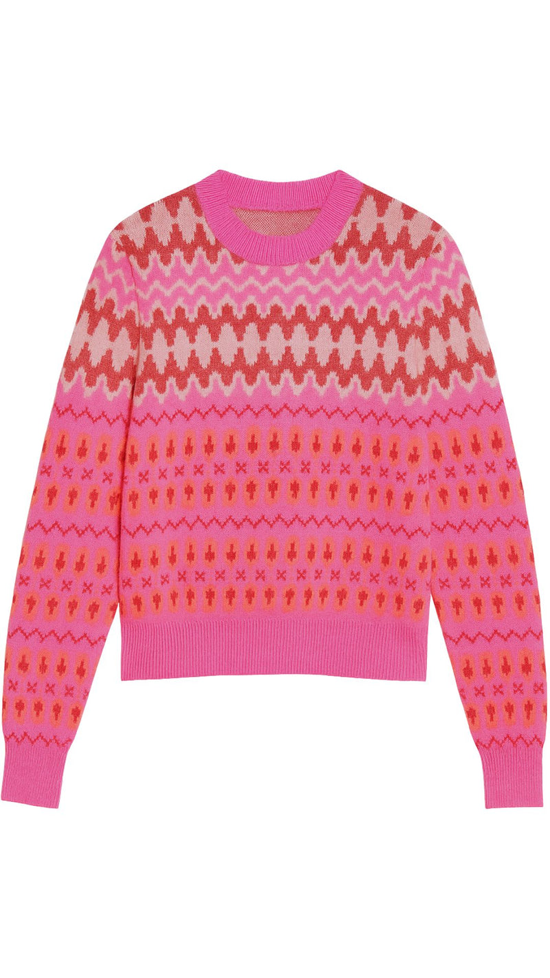 Fairisle Crew-Sweaters-Uniquities