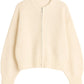 Zip Knit Cardigan-Sweaters-Uniquities