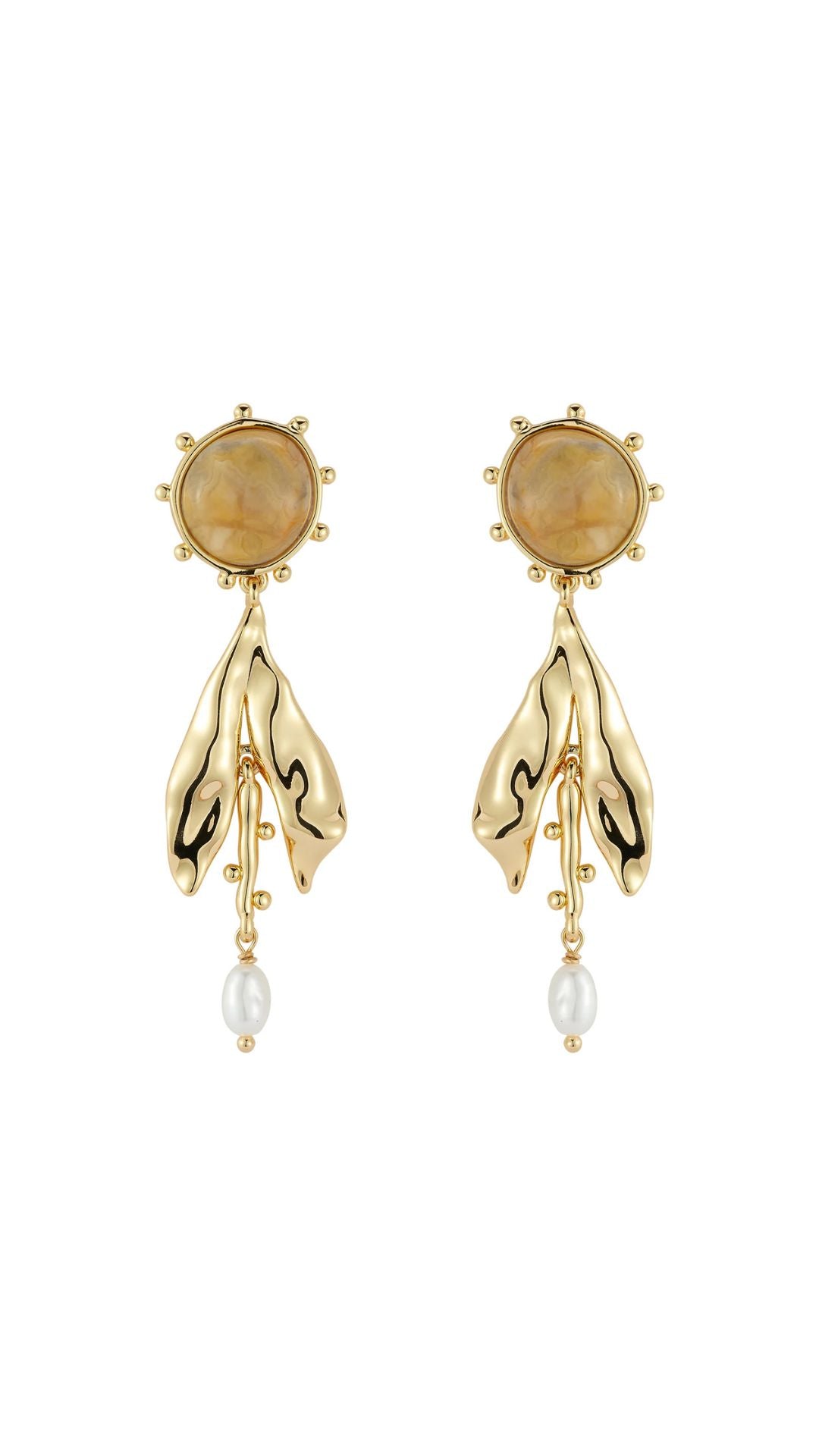 Della Earrings-Jewelry-Uniquities