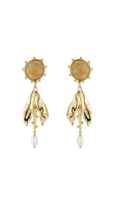 Della Earrings-Jewelry-Uniquities
