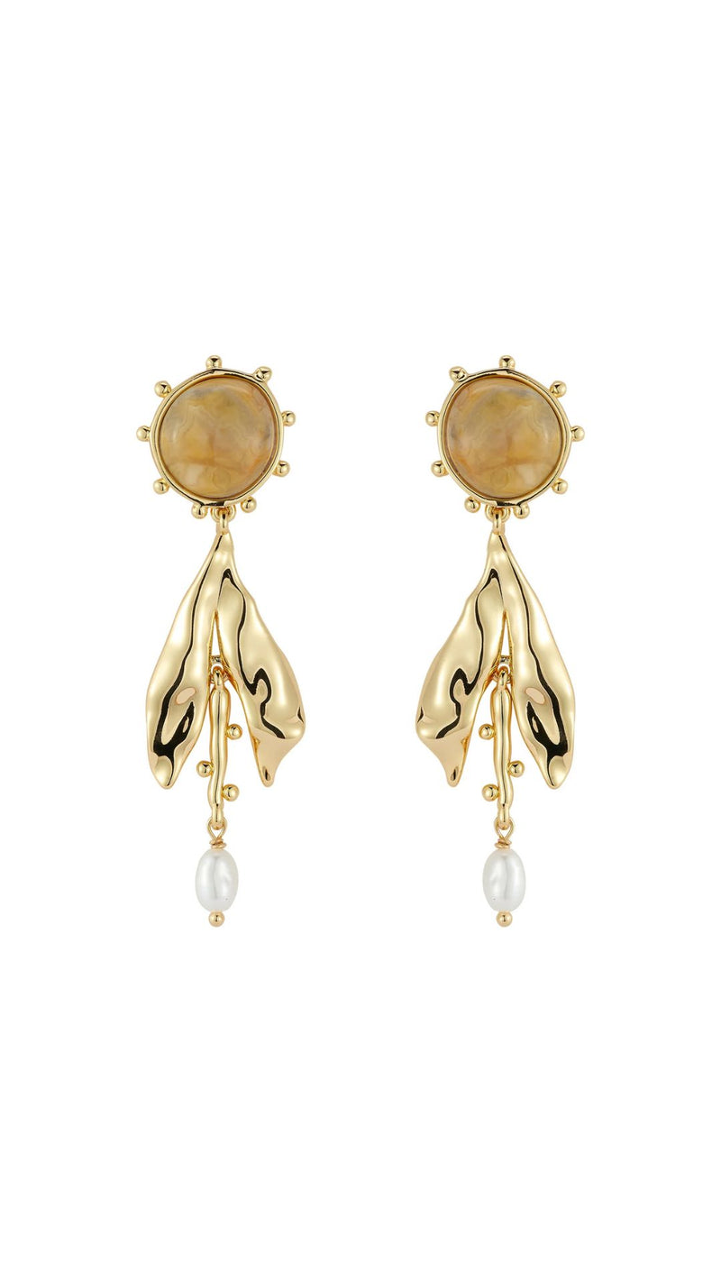Della Earrings-Jewelry-Uniquities