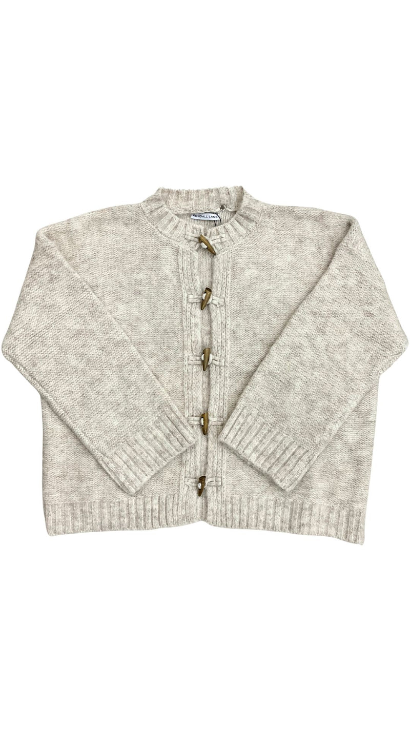 Rachel Toggle Button Cardigan-Sweaters-Uniquities