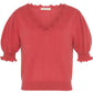 Polline Short Sleeve Top-Sweaters-Uniquities