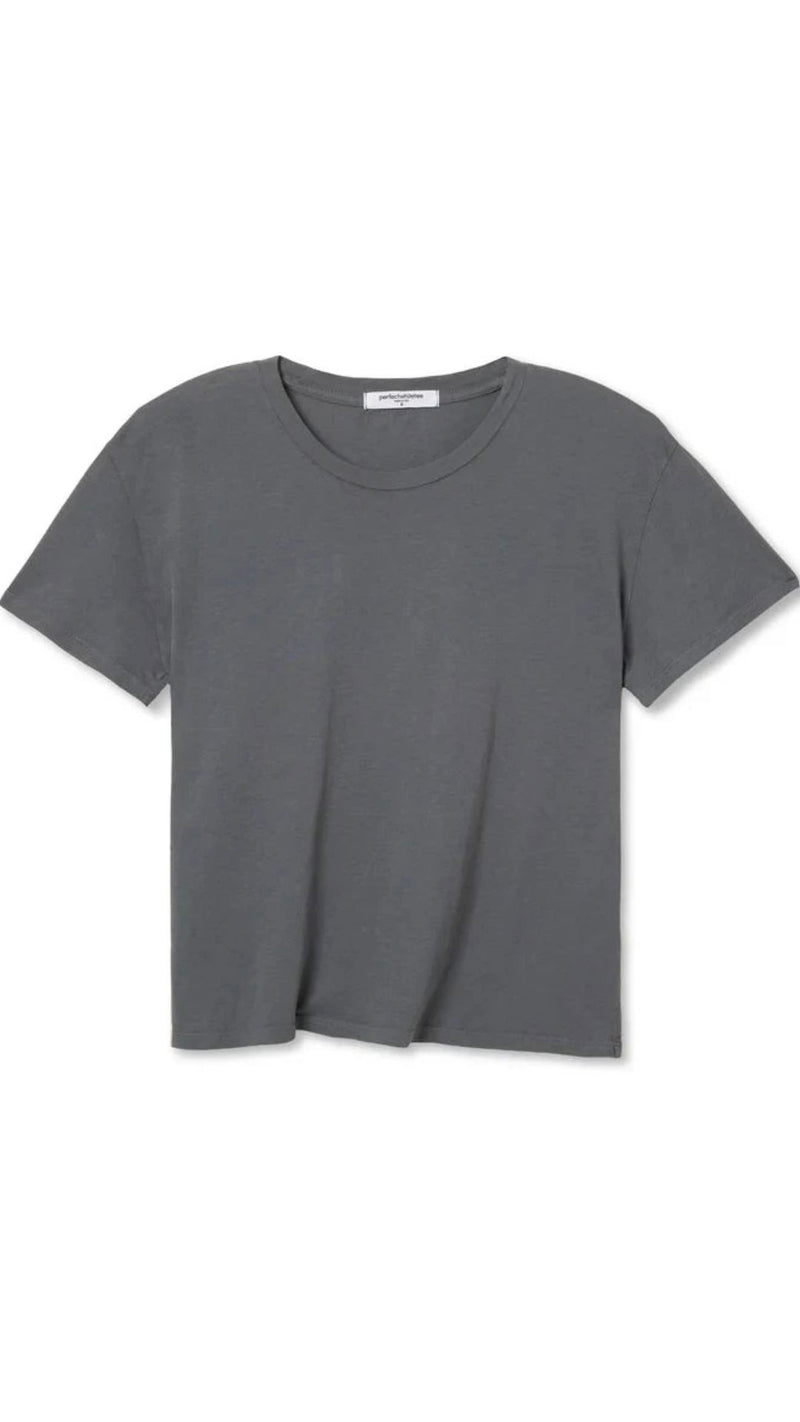 Harley Boxy Crew Tee-Tops/Blouses-Uniquities