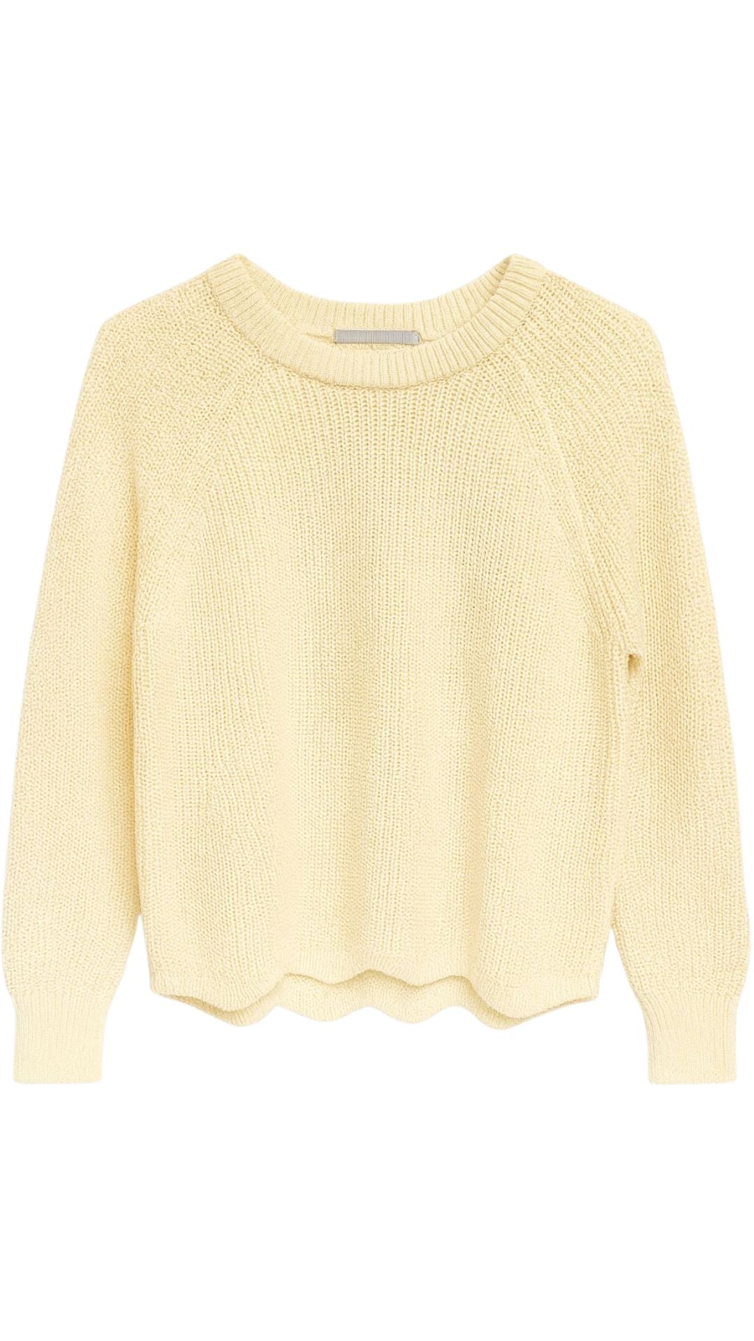 Scallop Shaker-Tops/Blouses-Uniquities