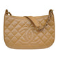 Chanel Caviar Quilted Shoulder/Dark Beige-Accessories-Uniquities