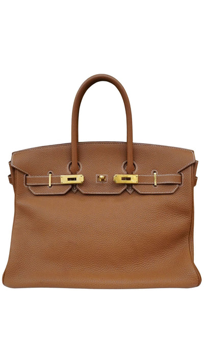 2005 Hermes Togo Birkin 35-Accessories-Uniquities