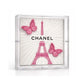 Petite Eiffel Tower 5"x5" Pink-Home-Uniquities