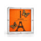 Petite Eiffel Tower 5"x5" Orange-Home-Uniquities