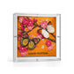 Petite Cherry Blossoms 5"x5" Orange-Home-Uniquities
