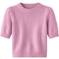 Puff Sleeve With Princess Seam-Sweaters-Uniquities