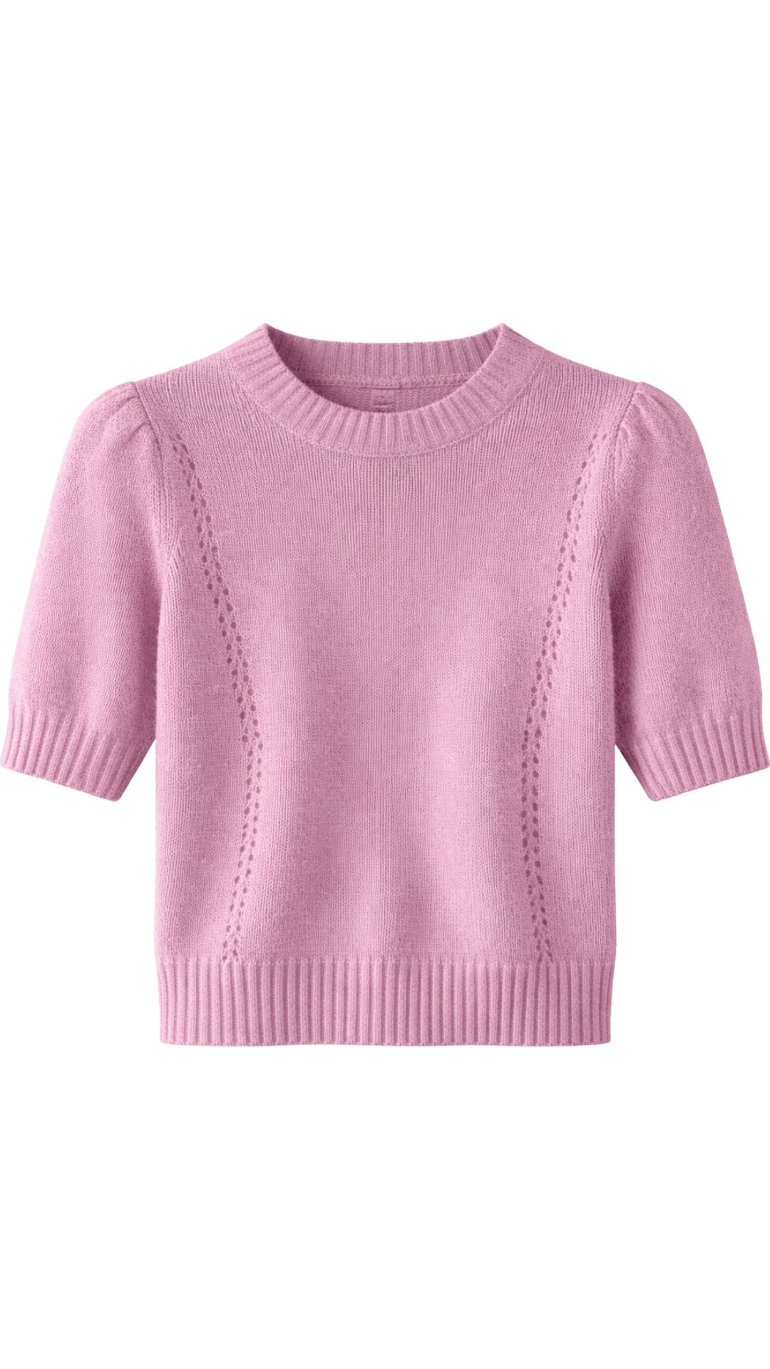 Puff Sleeve With Princess Seam-Sweaters-Uniquities