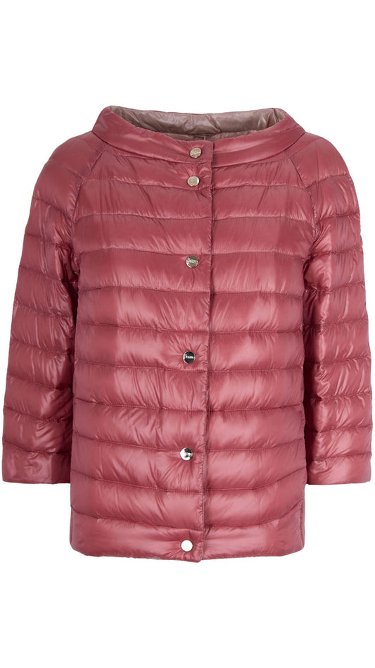 Ultralight Reversible 3/4 Sleeve Coat-Jackets-Uniquities